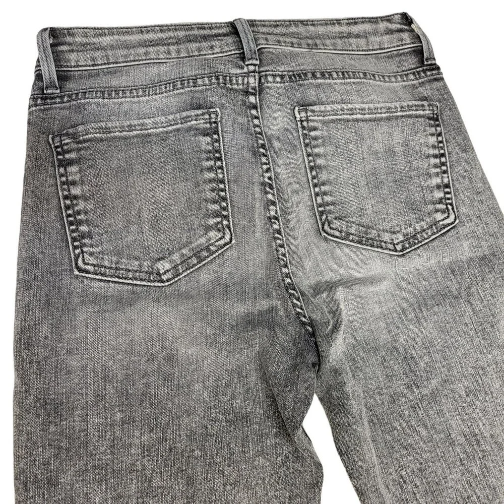 FIDELITY DENIM Juniper Crop Cropped Flare Women's Jeans Denim Surfire Grey SZ 27 - Picture 9 of 16